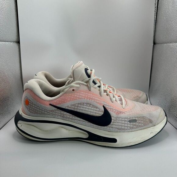 Nike Journey Run Sail Total Shoes Mens 11.5 White Pink Running FN0228-100 main image 12